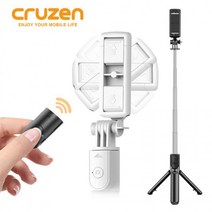 정확도 크루젠 X-6 / X-7 셀피스틱 리모컨 건전지 3개포함, x-7_블랙