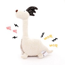 [바보사랑] 헙스 멜란지 롱룡 인형 화이트, 상세 설명 참조