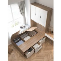 고시원침대 기숙사 미니 싱글 작은 단면매트리스 멀티싱글 1인용 무소음, 1350mmx1900mm