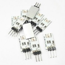 허밍버드 BMW 엠비언트 광량업칩_전면LED PCB, 퍼플