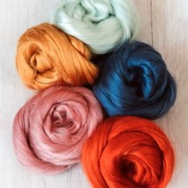 스튜디오분트섬유공예재료 천연 비스코스톱 55컬러 10g, 오키드