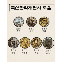 국산 한약재 100g 한방 재료 황기 당귀 백출 천궁 맥문동 독활 박하 국내산, 03.국내산 백출 100g