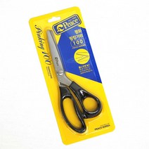 (오렌지미싱) 평화 핑킹가위 지그재그 올풀림방지 가위 재단가위, 1개