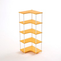 이지어쌤블 다용도 5단 선반장, 허니옐로우