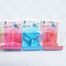 [뽀찌버디나비] 골프가 쉬워지는EASY티 삼발이티, 블루