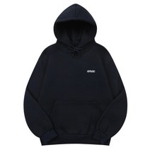 [국내 매장판] ANOTHER ARCHIVE 에센셜 시그니쳐 자수 후드티_네이비 255093
