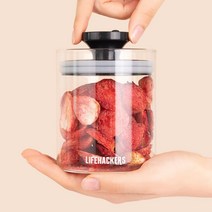 라이프해커스 커피 원두 보관 진공 밀폐 용기 보관통 가정용 중 200g, 가정용/중(300g)