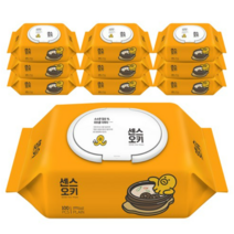 센스 오키 물티슈 캡형, 100매, 20팩