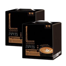 남양 루카스나인 시그니처 더블샷라떼 50T x 2개 믹스커피