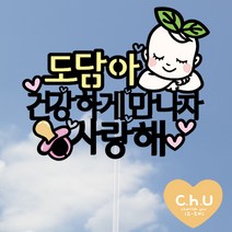 츄토퍼 만삭 태교여행 촬영소품 토퍼 만삭촬영 태교여행, 1개, 새싹아기+이름or태명+건강하게만나자사랑해