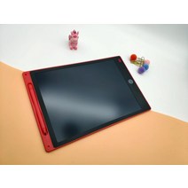 전자 노트 패드 드로잉패드 매모패드 칠판 lcd 보드 스케치북 노트패드 그림그리는패드 칠판 부기 샤오미, G_컬러 스크린: 레드, 단일사이즈