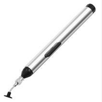 납 흡입기 제거기 ic bga 진공 빨아들이는 흡입 펜 리무버 빨판 펌프 ic bga tweezer pick up tool 솔더 디솔더링 3 흡입 헤더, 은, 씨엔
