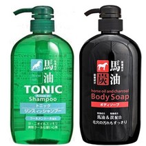 쿨링 마유 토닉 린스 인 샴푸 쿨 약산성 숯 바디워시 린스인샴푸 600ML 초록, 덕민닷컴 마유 토닉 린스 인 샴푸 600ml (초록)