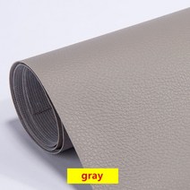 가죽모듈소파 100/200x137cm PU 가죽 자체 접착 수정 보조금 스티키 고무 패치 소파 직물 이후 시뮬레이션, 09 gray_01 100x137cm