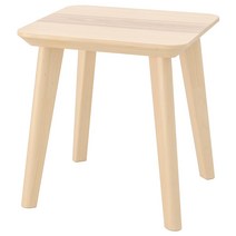 이케아 리사보보조테이블 물푸레무늬목45x45