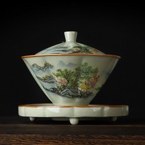 개완 앤틱 스타일 여요 개편 빙편 유약, 옵션2