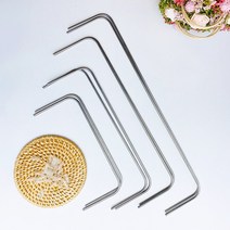 국내제작)스텐 사각 바네 파우치용 휠프레임(쌍), 30cm
