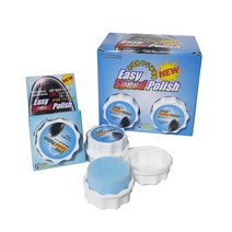 가죽 신발 클리너 운동화 구두 광택 관리 스폰지 투명 6개