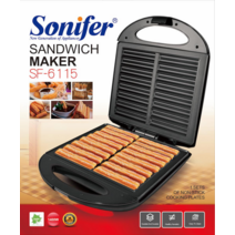 땅콩빵기계 강릉빵 샌드위치 와플 파니니 메이커, 블랙 츄러스메이커