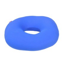 생각나래 패브릭 메모리폼 도넛 방석 2p, 핑크 + 그레이(커버) + 파란색(메모리폼)