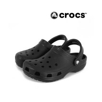 [국내정식매장] 크록스 성인 남녀공용 샌들 슬리퍼 클래식 클로그 블랙 10001-001