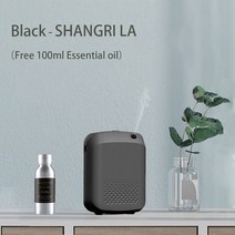 전자 방향제 디퓨저 스마트 아로마 테라피 에센셜 오일 호텔 커버리지 500 ³ 전기 냄새 홈 블루투스 제어, 24.BlackSHANGRI LA  UK