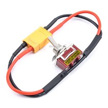 xt90단자 rc카배터리 드론 rc카 RC 항공기 모델 ESC 배터리 부품 용 T 플매트 카펫 러그 XT60 XT90 커넥터가있는 대전류 고부하 전원 공급 장치 스위치 1 개, [03] with XT90