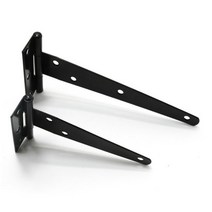 아이베란다 블랙코팅 T경첩 유럽형 힌지 연결철물 IV, 5인치(70x152mm)