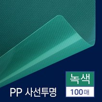 CPA 제본 PP 비닐표지 투명 녹색 A4 100매 책 커버 사선, 상세페이지 참조, 상세페이지 참조