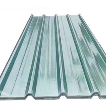 FRP 도단 10장 창고 골 공사 슬레이트 공장 지붕 방수 판 넬, 길이1.0m두께1.2mm 10장
