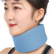 바른 자세 교정 일자 목 경추 고정 교정기 보호대 밴드 기구 깁스, M(남녀공용)