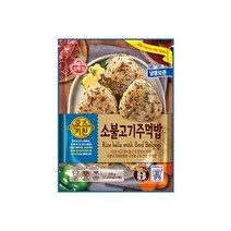 오뚜기 혼밥 오즈키친 소불고기주먹밥 500G 엄마손맛 자취템 소풍 피크닉 한끼식사 바쁜아침식사, 26개