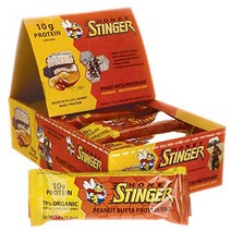 Honey Stinger Food Peanut Butter Pro Protein Bar (Box of 15) null, 1, 기타