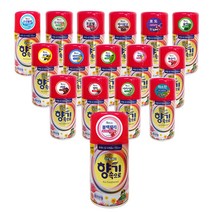 산도깨비 리필형 에어프레셔 향기속으로 향캔 290ml x 택일 5개, 후리지아향x5개