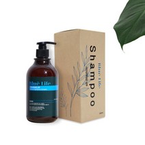 블루라이프 두피케어 가려움 비듬 전용 한방 항균 샴푸 500ml 1개