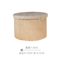 [공방상점] 기물보호 깨끗한 소성용 도자기 소성용품 기물합 소성용 도예용품, L