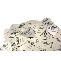 기차거치대 스탠드100pcs Alice AP100S 0.3mm 스피드 하트 모양 크롬 금속 스테인레스 스틸 일렉트릭 기타, 한개옵션0
