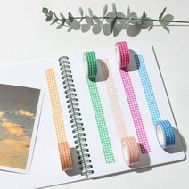 기타 바보사랑[지오테이프]체크메이트 마스킹테이프, 오렌지, 오렌지