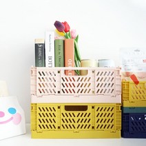 더블에스 마카롱 펜트리 수납박스 주방 옷장 정리수납함 플라스틱 수납함 다용도 S사이즈 접이식 수납 리빙박스 5개, 네이비