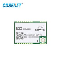 지그비 무선 모듈 CDSENET SX1268 장거리 송수신기 433MHz SMD LoRa 스마트 홈 농업 산업 IOT E22-400M22S 177759