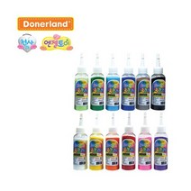 도너랜드 색모래 벌크 100g 12색 미술놀이 샌드아트 모래아트 칼라샌드아트 모래미술 어린이집 유치원 초등학교 만들기재료, 10개, 검정