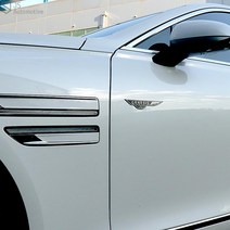 JS automotive 자동차 슬로건 엠블럼 빈티지 휀다 뱃지 도장 도면 튜닝 가니쉬 몰딩 실외 드레스업 용품, 12_미니_운전석-레드