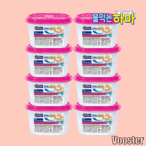 물먹는하마 제습제 8개입 옷장용 방습제 흡습제 염화칼슘 습기제거제 냄새 곰팡이방지 신발장 서랍장용, 물먹는하마 옷장용 8개입 제습제