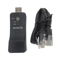 와이파이증폭기 와이파이 증폭기 wifi 인터넷 2 4ghz 300mbps usb to rj45 범위 확장기 무선 usb tv 동글 어댑터 wps for samsung lg, 없음