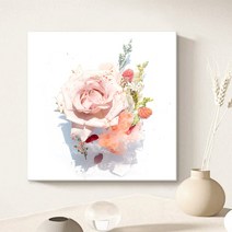 더 아트 컴퍼니 행운을 부르는 모란꽃그림 재물운 금전운 승진운 명예운 액자 80종 41-80, 67. 순수한 사랑A