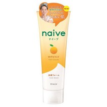 크라시에 Kracie naive 나이브 세안폼 유자 세라마이드 배합 130g, 단일