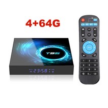 android 0.0 t95 h6 6 smart tv box 2.4g wifi 6k hdr set top box media player google youtube mini tv 수, 협력사, 4g64g, 영국 플러그