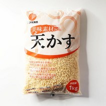 코스모 텐카스 덴뿌라 덴푸라 가루 우동 토핑 1kg, 1개