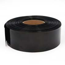 너비 170mm PVC 열 수축 튜브 직경 리튬 배터리 절연 필름 랩 안전한 케이스 팩 와이어 케이블 슬리브, [04] Black
