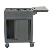 업소용 카트 조미료 양념통 식당용 스테인레스 운반, B타입